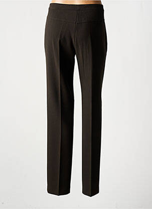 Pantalon slim talie înaltă talie înaltă maro PAZ TORRAS femeie