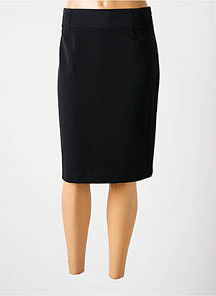 Fustă midi talie cu cleme negru FUEGO WOMAN femeie
