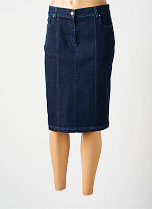 Fustă midi albastru PAZ TORRAS femeie