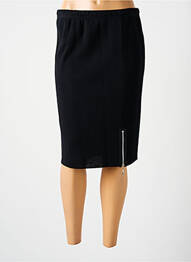 Fustă midi elasticitate negru GRIFFON femme