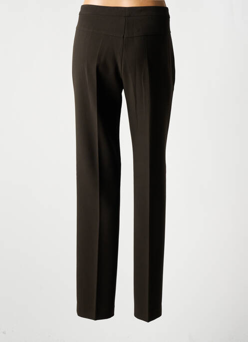 Pantalon slim maro PAZ TORRAS femeie