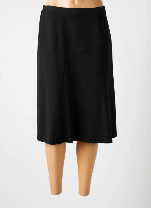 Fustă midi negru TELMAIL femeie
