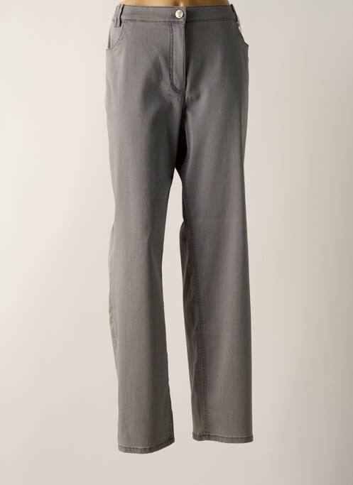 Blugi cu croială dreaptă gri STARK femeie