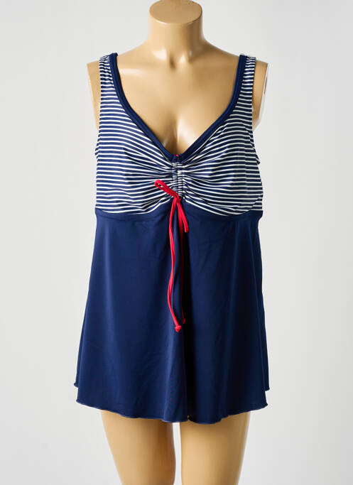 Top de baie albastru ELOMI femeie