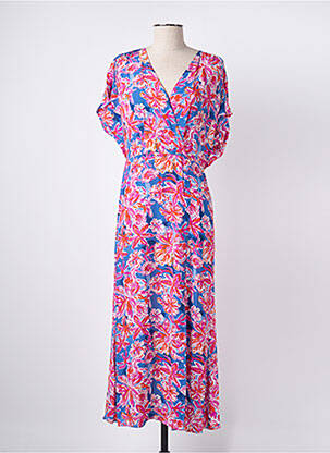 Rochie lungă albastru ARTLOVE femeie