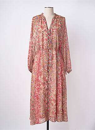 Rochie lungă portocaliu LA PETITE ETOILE femeie