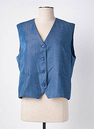 Vestă fără mâneci albastru AN' GE femeie