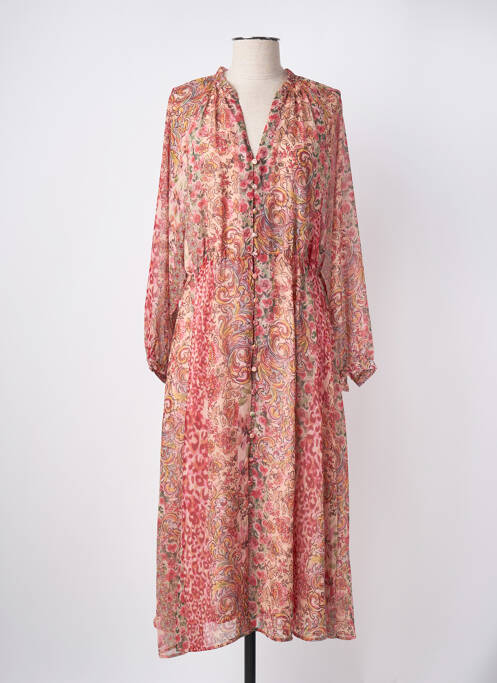 Rochie lungă portocaliu LA PETITE ETOILE femeie