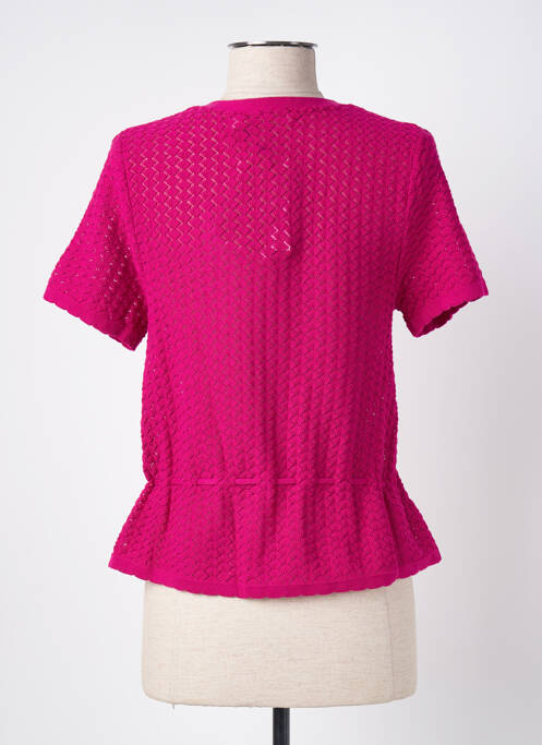 Vestă cu mâneci scurte roz LA PETITE ETOILE femeie