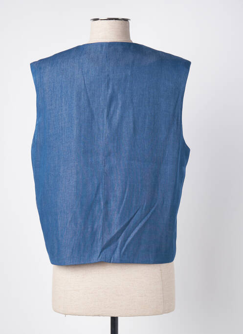 Vestă fără mâneci albastru AN' GE femeie