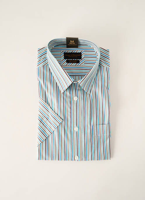 Cămașă cu mâneci scurte albastru BRIGGS & MANSFIELD bărbat