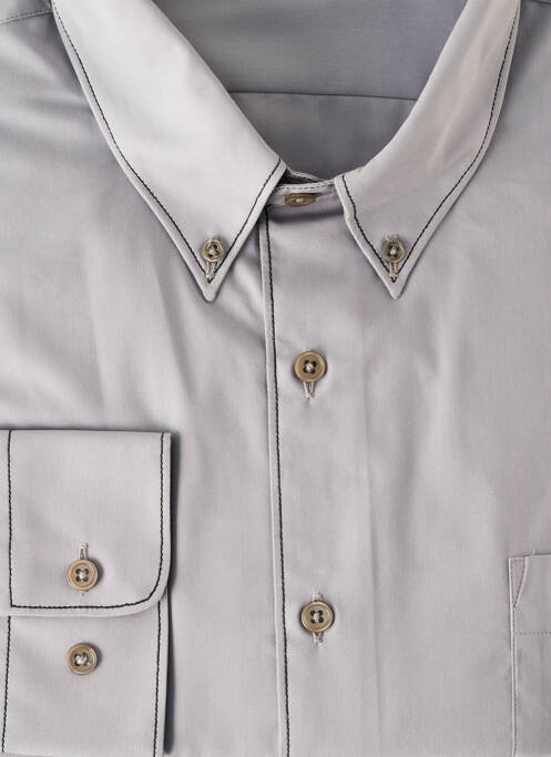 Cămașă cu mâneci lungi gri PREFIXE bărbat