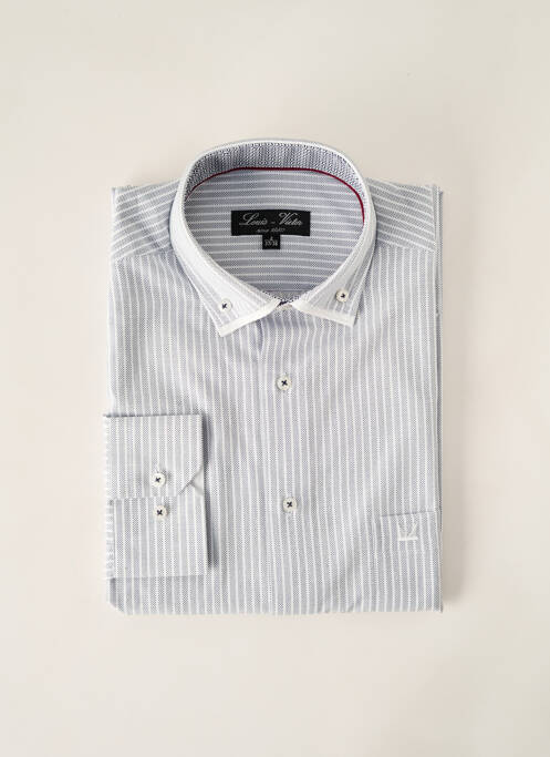 Cămașă cu mâneci lungi albastru LOUIS VICTOR bărbat