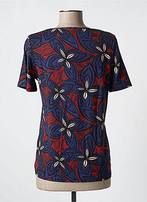 Tricou elasticitate mâneci scurte albastru DAMART femeie