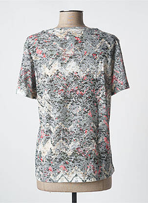 Tricou elasticitate mâneci scurte gri DAMART femeie
