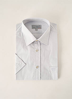 Cămașă cu mâneci scurte gri ARMORIAL bărbat