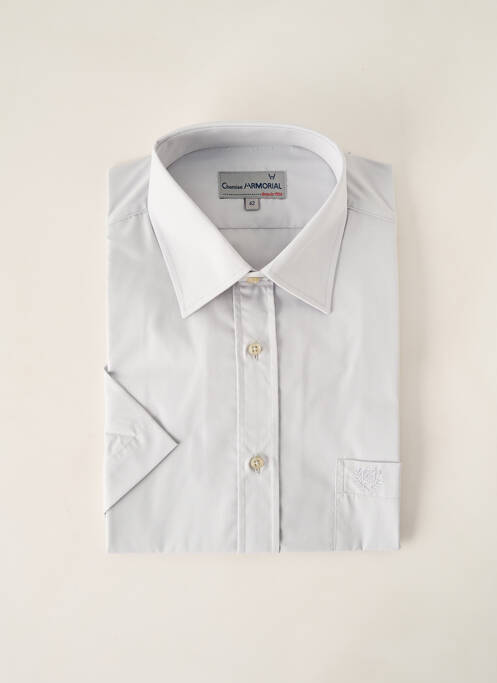 Cămașă cu mâneci scurte gri ARMORIAL bărbat