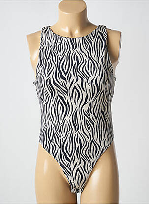 Body guler rotund fără mâneci negru MISS SELFRIDGE femeie