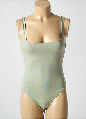 Body elasticitate fără mâneci verde MISS SELFRIDGE femeie
