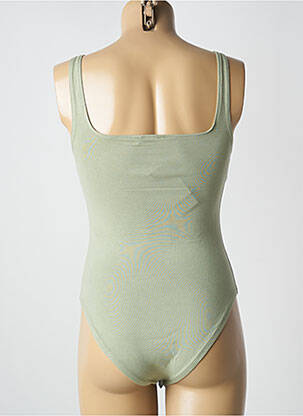 Body elasticitate fără mâneci verde MISS SELFRIDGE femeie