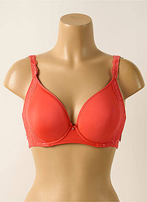 Sutien broderie top sutien modelat portocalie AUBADE femeie
