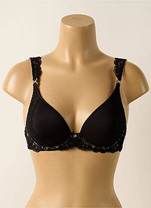 Sutien broderie top sutien modelat negru AUBADE femeie