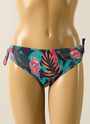 Chiloți de baie imprimeu tie and dye bikini albastru SIMONE PERELE femeie