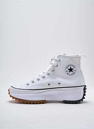 Adidași toc platformă toc de 4 la 6 cm alb CONVERSE femeie