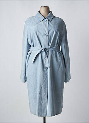 Trench albastru CLAUDE HAVREY femeie