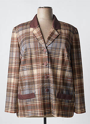 Sacou maro FRANCOISE DE FRANCE femeie