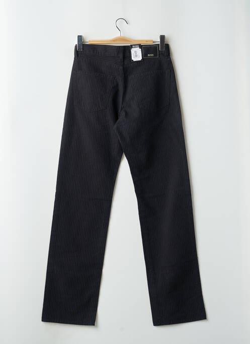 Blugi cu croială dreaptă negru HUGO BOSS bărbat