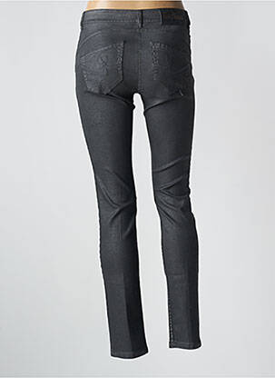 Pantalon slim țesătură acoperită mărime normală gri AIRFIELD femeie