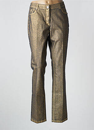 Blugi cu croială dreaptă auriu AIRFIELD femeie