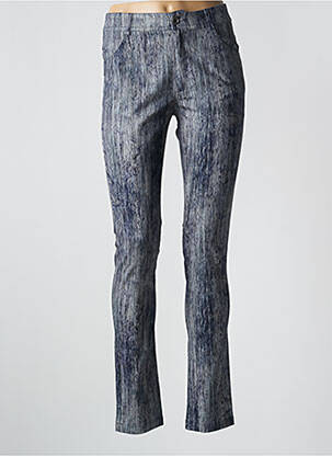 Pantalon slim albastru EVA KAYAN femeie