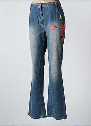 Blugi cu croială evazată albastru GIESSWEIN femeie