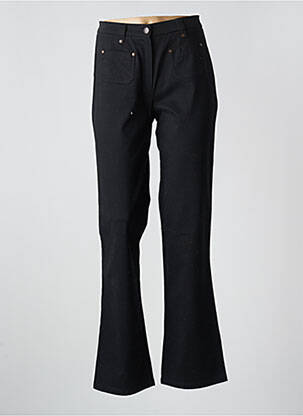 Pantalon drept elasticitate talie înaltă negru ROSA ROSAM femeie