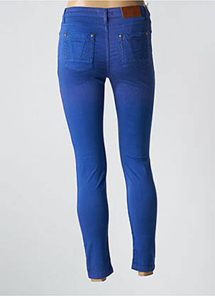 Pantalon slim elasticitate mărime normală albastru VOTRE NOM femeie