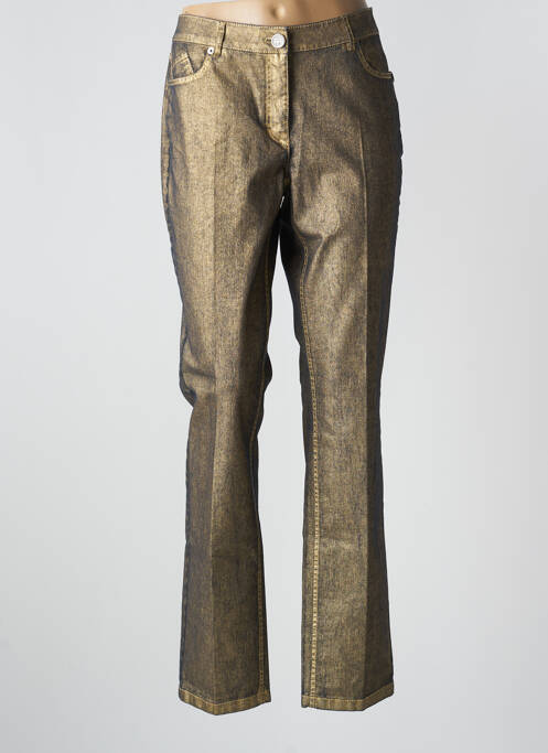 Blugi cu croială dreaptă auriu AIRFIELD femeie