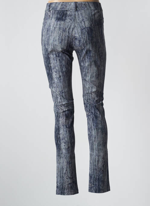 Pantalon slim albastru EVA KAYAN femeie