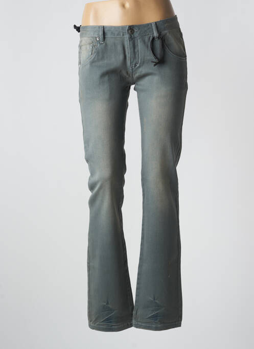 Blugi cu croială dreaptă albastru IDOLS MAGAZINES femeie