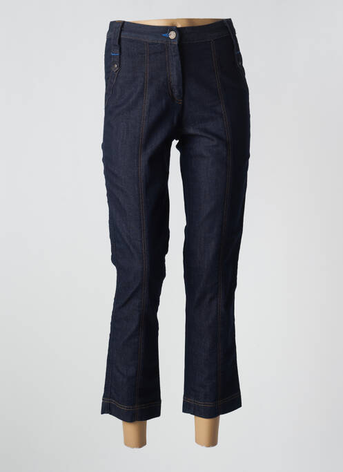 Blugi cu croială dreaptă albastru TRIGON femeie