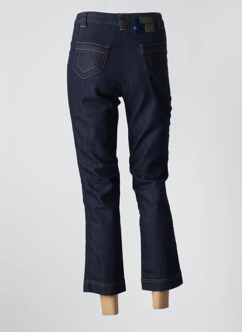 Blugi cu croială dreaptă albastru TRIGON femeie