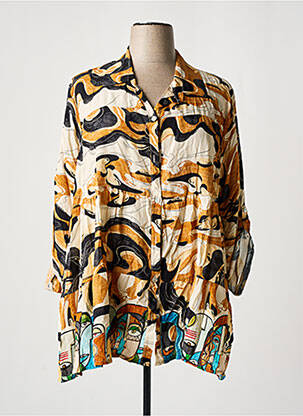 Tunică mâneci lungi bej PIMENT ROUGE femeie