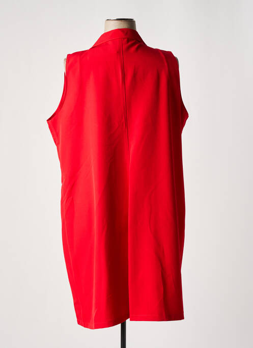 Vestă fără mâneci roșu VETISTYLE femeie