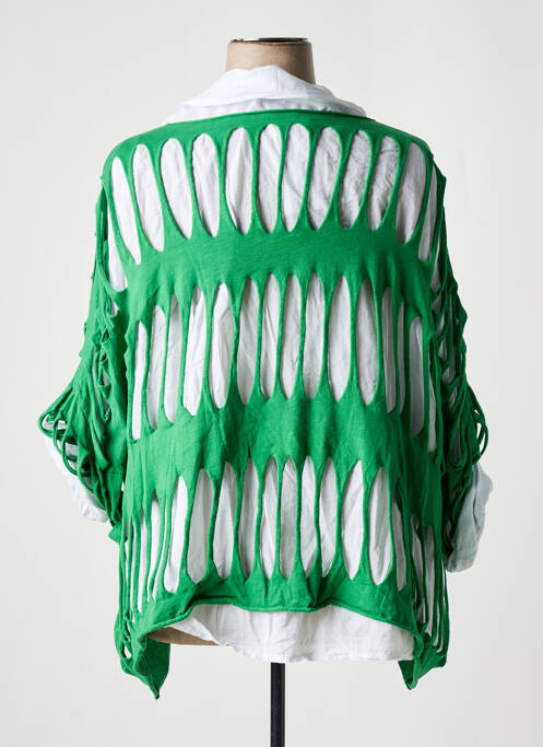 Tunică mâneci lungi verde PIMENT ROUGE femeie