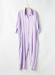 Salopetă-pantalon violet PIMENT ROUGE femme