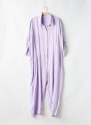 Salopetă-pantalon violet PIMENT ROUGE femeie