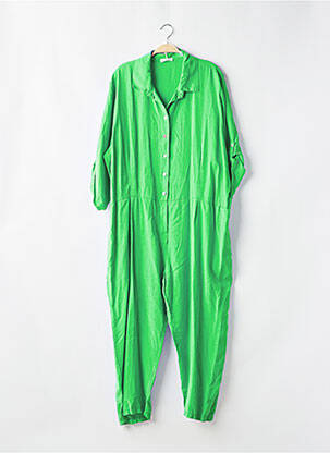 Salopetă-pantalon verde PIMENT ROUGE femeie