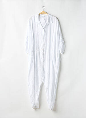 Salopetă-pantalon alb PIMENT ROUGE femeie