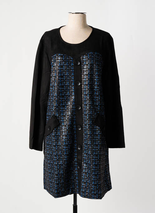 Rochie scurtă albastru POMME ROUGE femeie